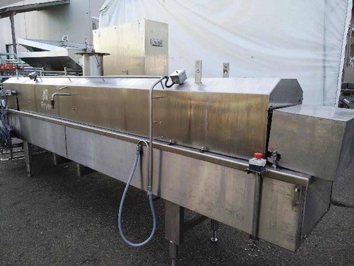 Used CFS All Stainless Continuous Fryer, 16 In. Wide Belt