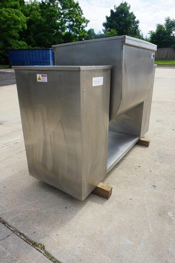 Used 15 Cu. Ft. Stainless Steel Granulating Mixer, Tilt Discharge