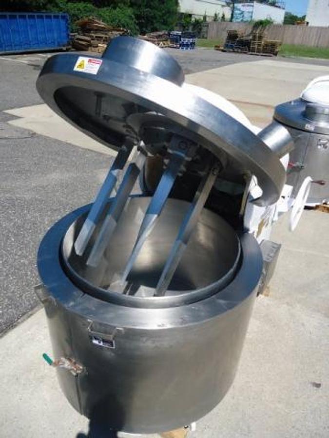 Used 125 GALLON JH DAY/LITTLEFORD STAINLESS “PONY” MIXER, Explosion Proof