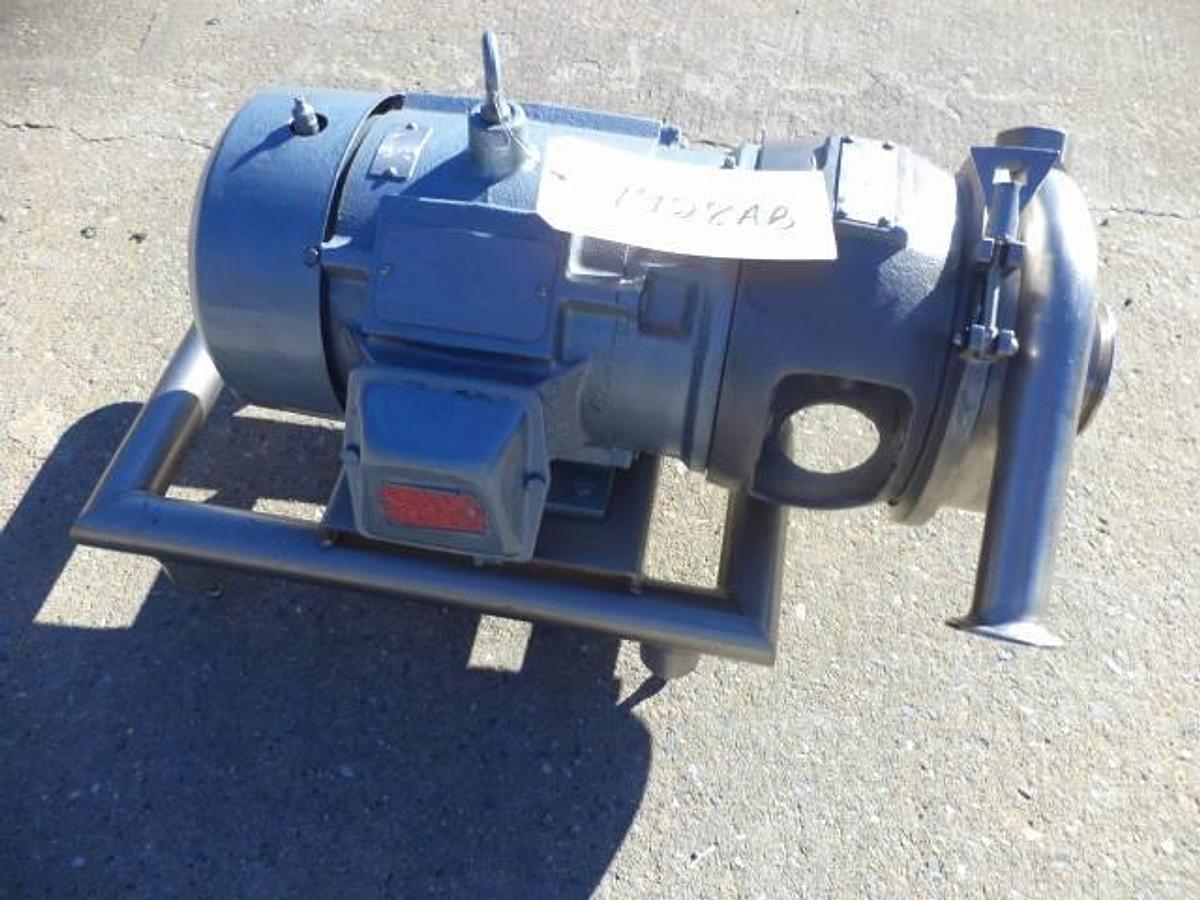 Used Crepaco 3 in. x 2 in. SS Sanitary Centrifugal Pump, 5HP