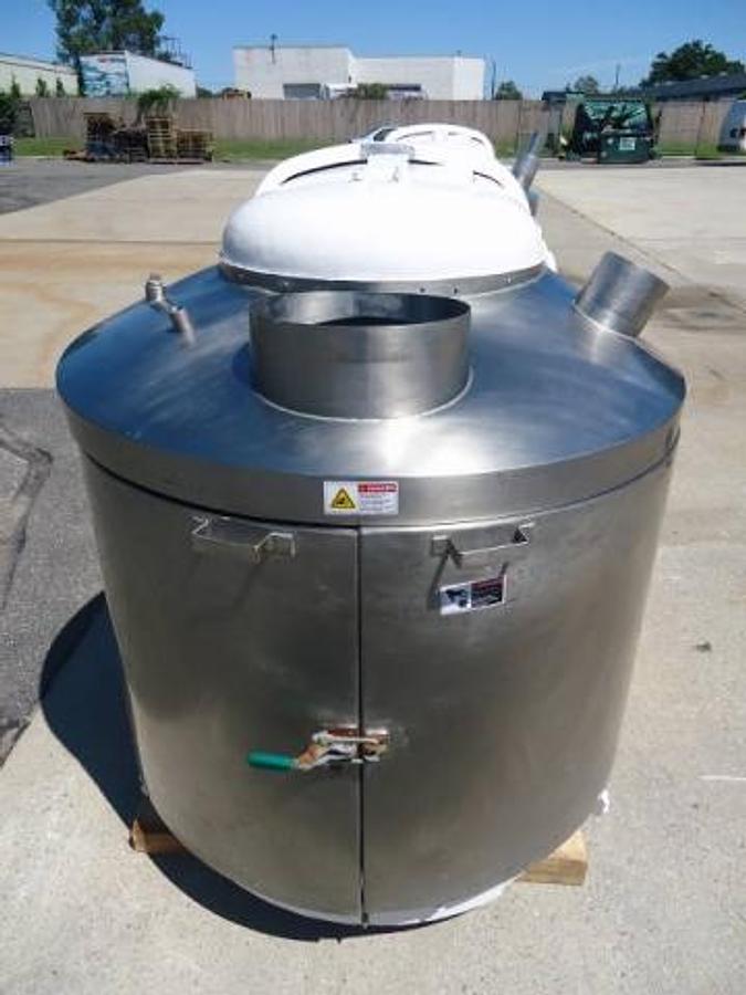Used 125 GALLON JH DAY/LITTLEFORD STAINLESS “PONY” MIXER, Explosion Proof