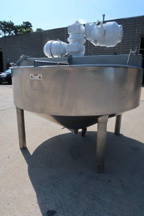 Used Chester Jensen 200 Gallon Agitated Cooker/Cooler