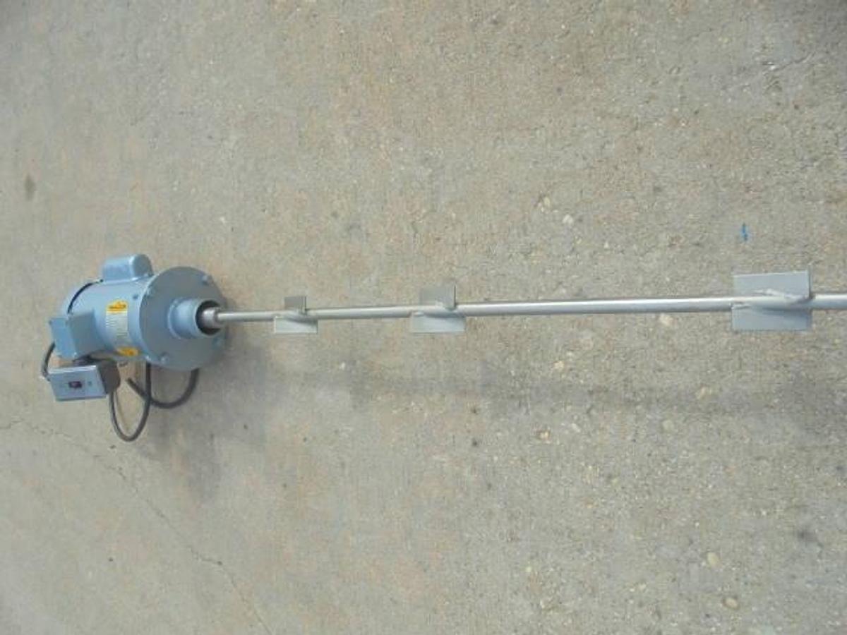 Used Eastern 1/2 HP Drum Mixer, Portable