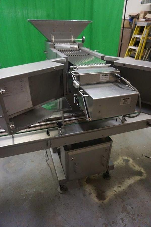 Used CVC 1220 Electronic Tablet/Capsule Channel Counter, with Conveyor
