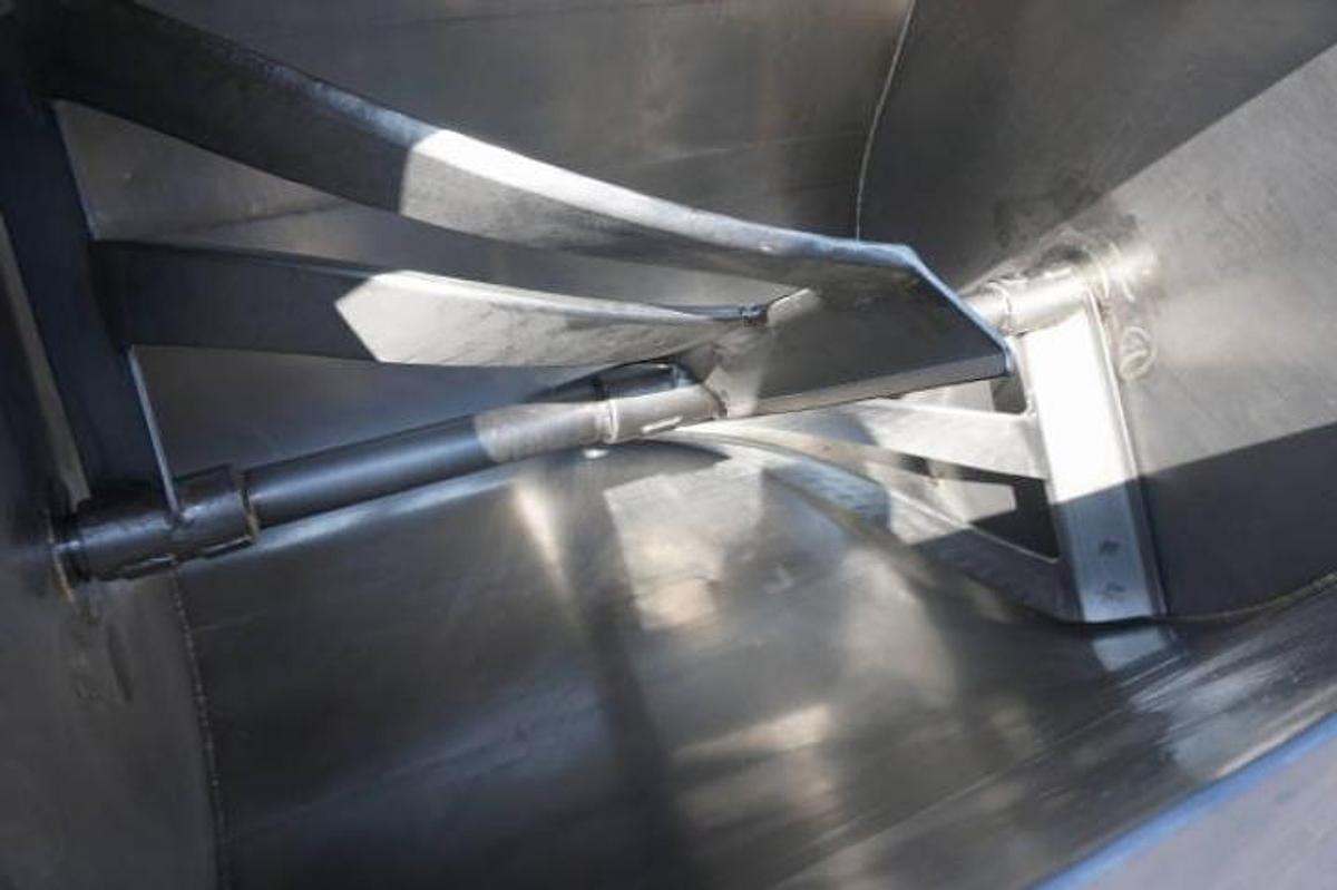 Used Equamex Stainless Sigma Arm Mixer, Tilt Discharge