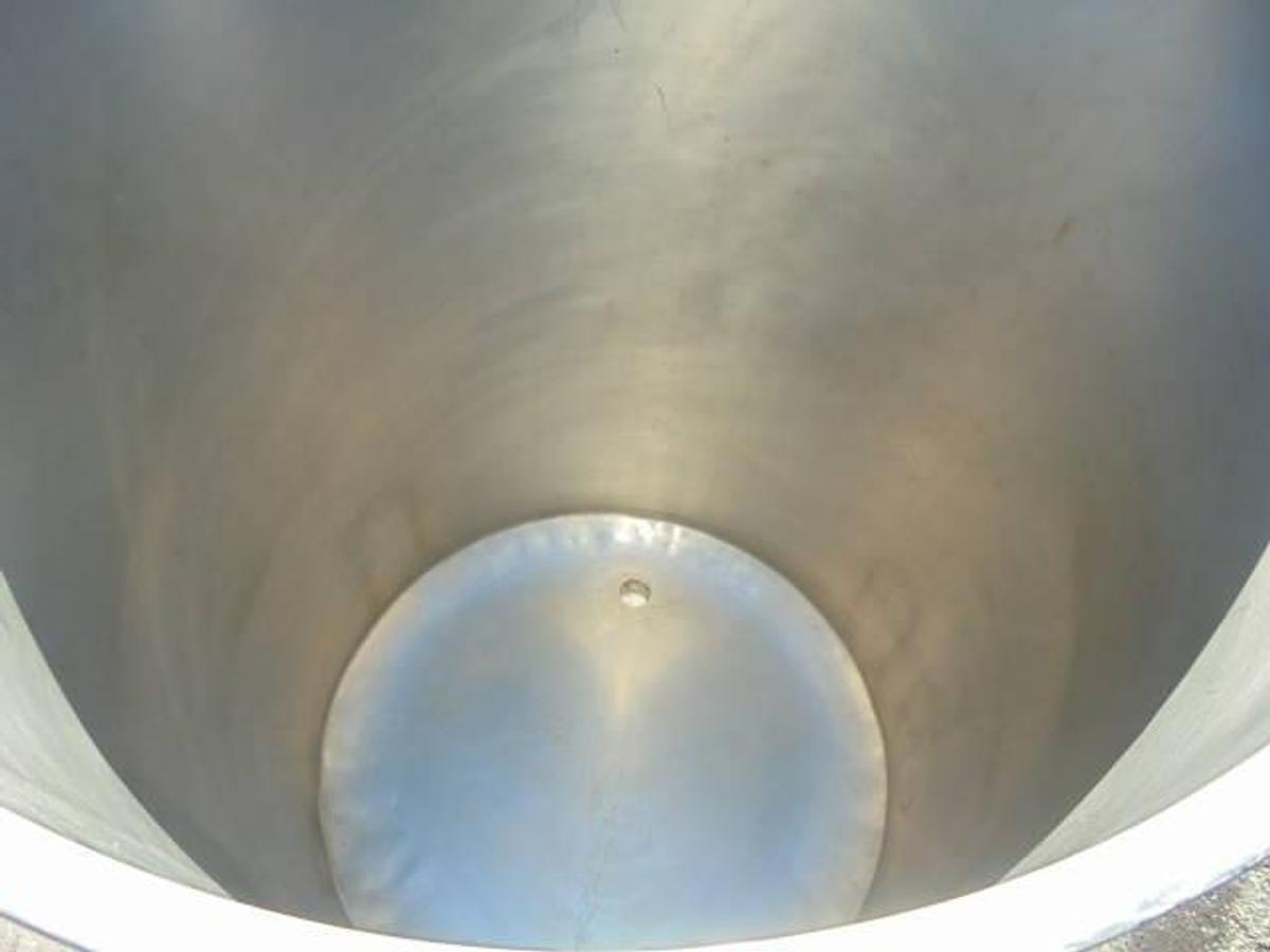 Used 60 Gallon Sanitank Stainless  Steel Vertical Tank