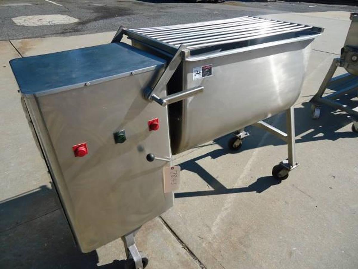 Used LPS 100 LB. Stainless Steel Double Acting Mixer