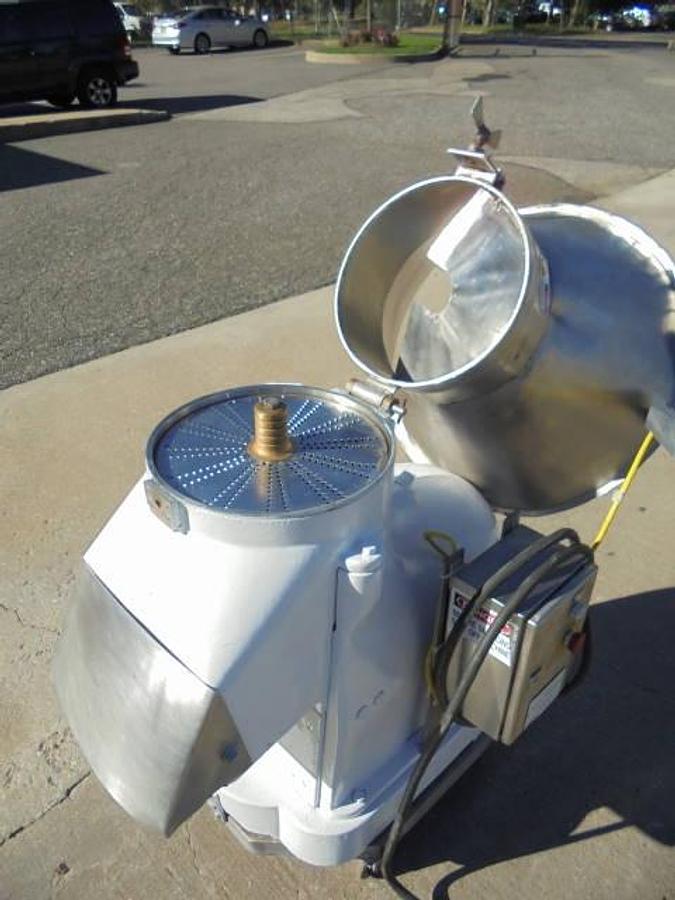 Used Hallde RG-3 Cheese Grater, 7.5HP
