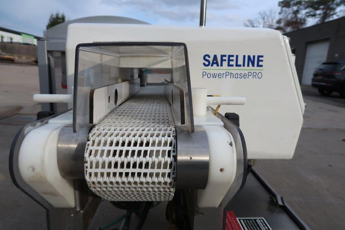 Used Safeline SL2000 Metal Detector,  Push Reject