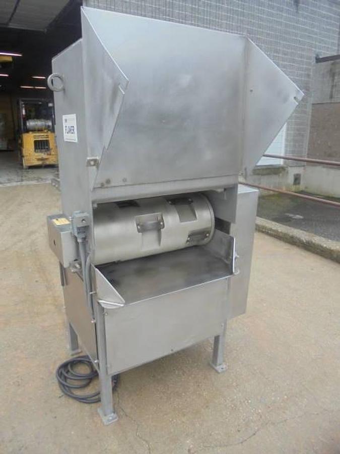 Used Genmac 3100 S/M Frozen Meat Flaker/Slicer, 10 HP