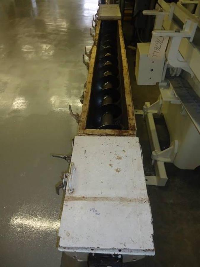 Used 9 Inch Diameter By 13 Foot Long Screw Conveyor