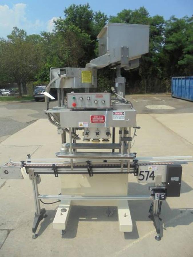 Used KAPS-ALL A6 Six Spindle Capper, 150 Per Minute