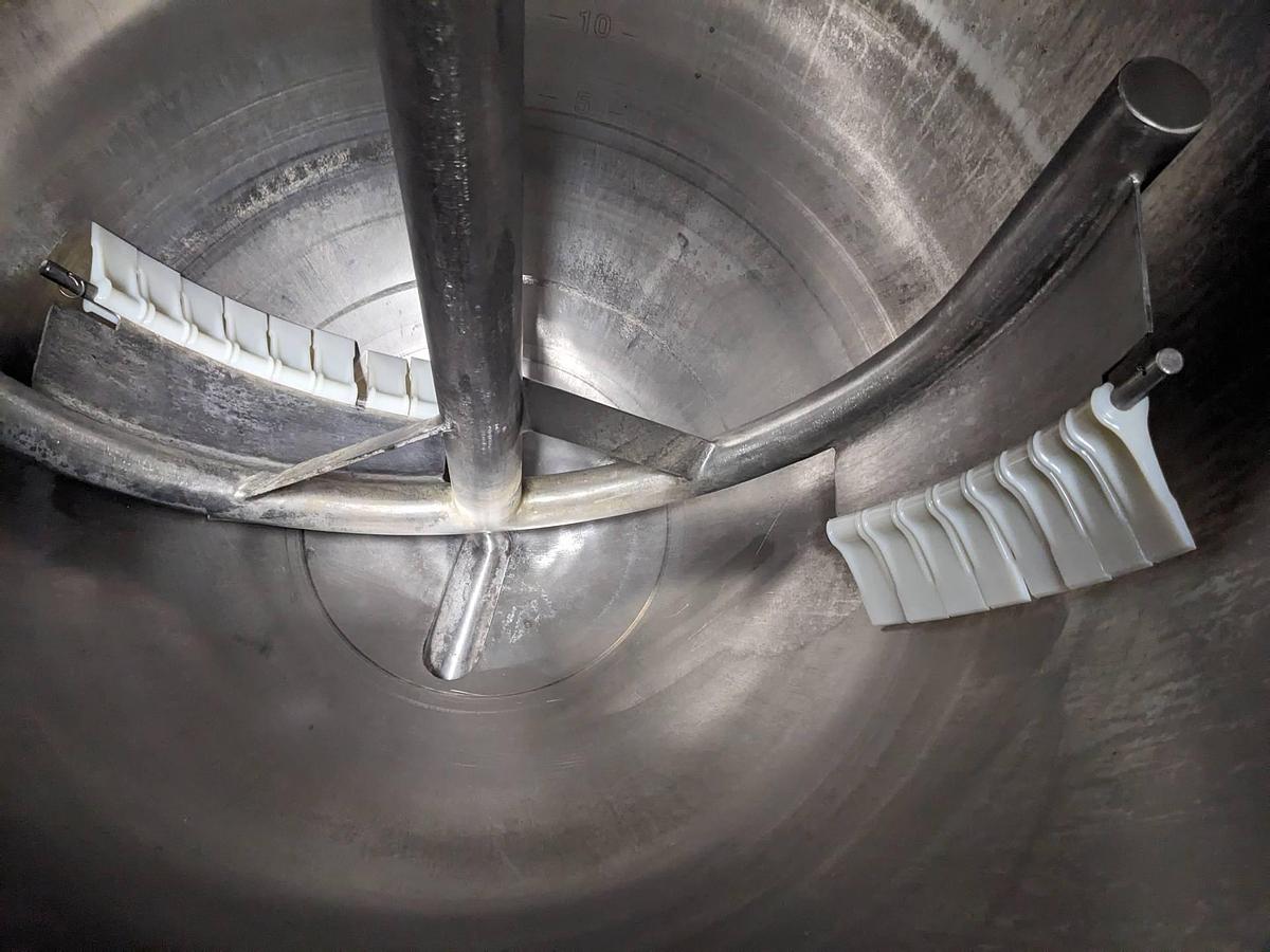Used 100 Gallon Groen SS Gas Fired Scraper Kettle