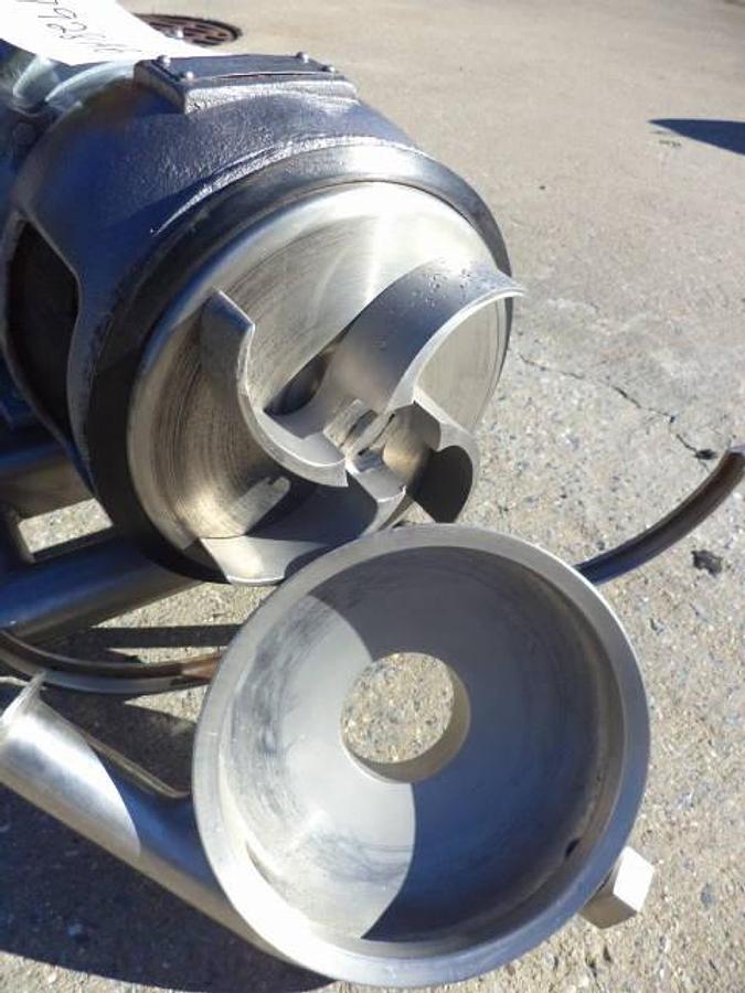 Used Crepaco 3 in. x 2 in. SS Sanitary Centrifugal Pump, 5HP
