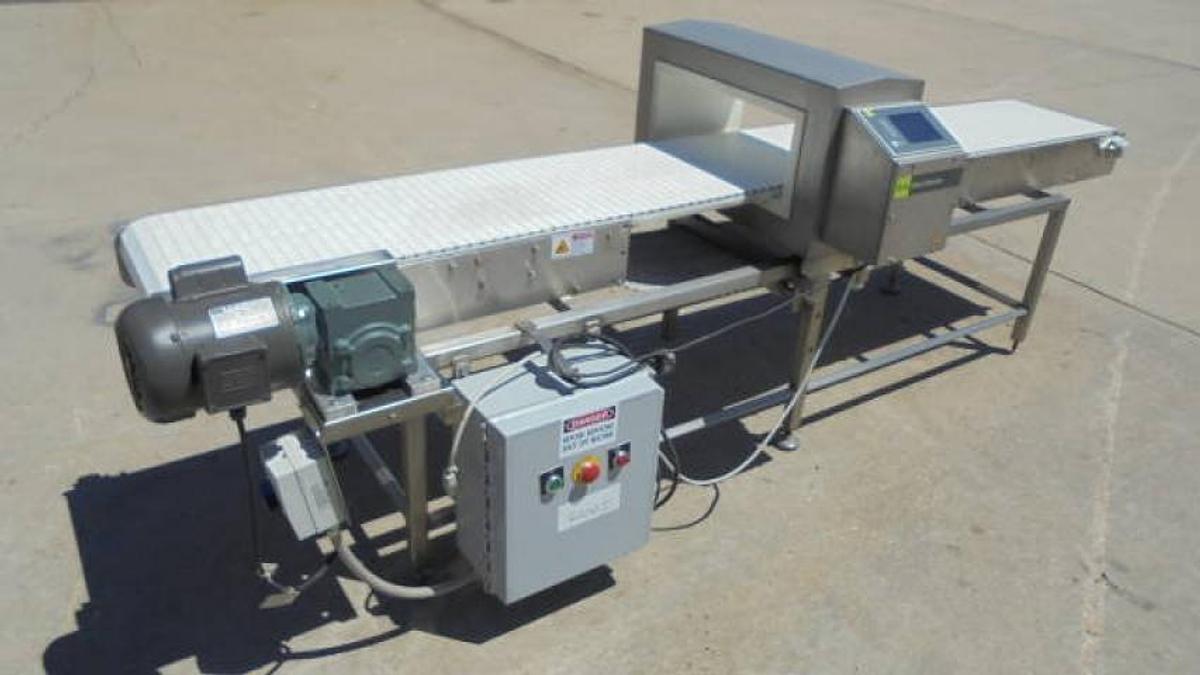 Used S + S Stainless Steel “Detector 5” Metal Detector, 19 IN. X 6-3/4 IN. Opening