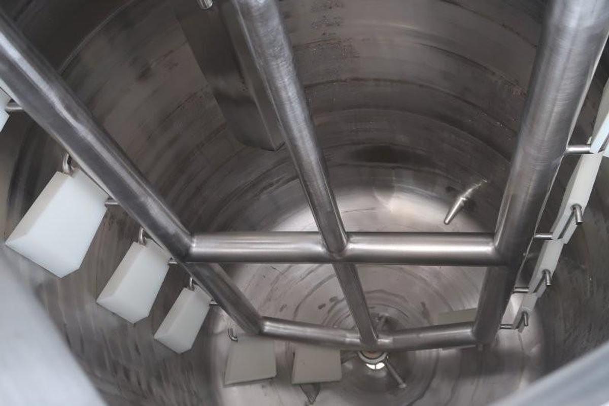 Used Feldmeier 200 Gallon Stainless Steel Jacketed Mix Tank