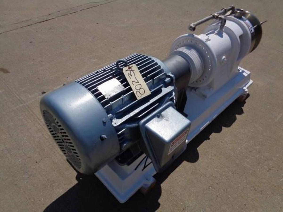 Used Charlotte SD-40 Stainless Steel Colloid Mill, 40 HP S/N 3898