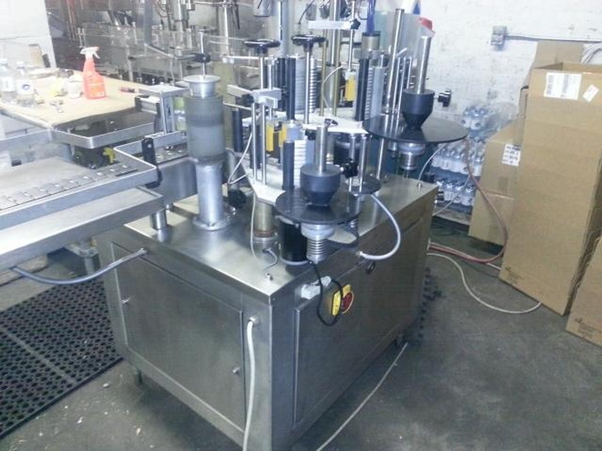 Used GAI 2502 MonoBlock Wine Filling Line