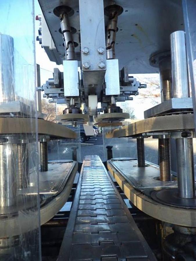 Used MRM/ELGIN VERSA-CAP III Six Quill Screw Capping Machine