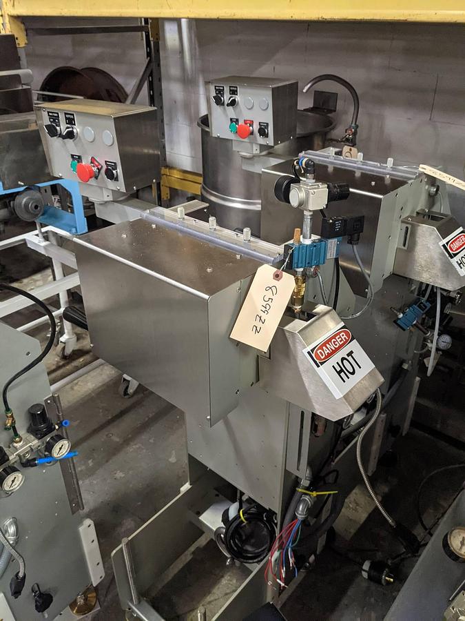 Used Creative Automation Outserters with Nordson Gluer (2)