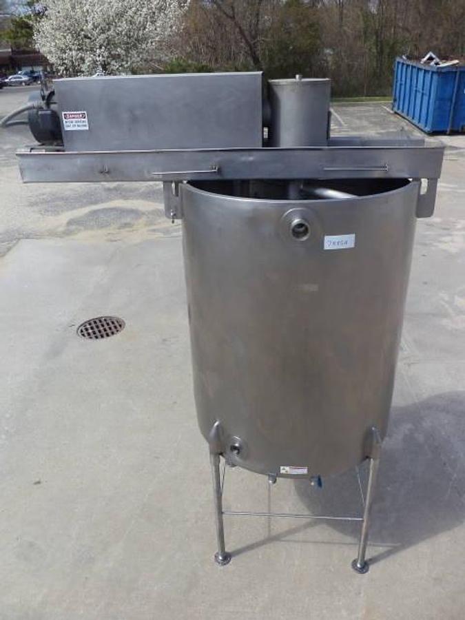 Used 470 Gallon Willflow Stainless Steel Double Motion, Scraper Agitated Kettle/Tank, 125 PSI Jacket
