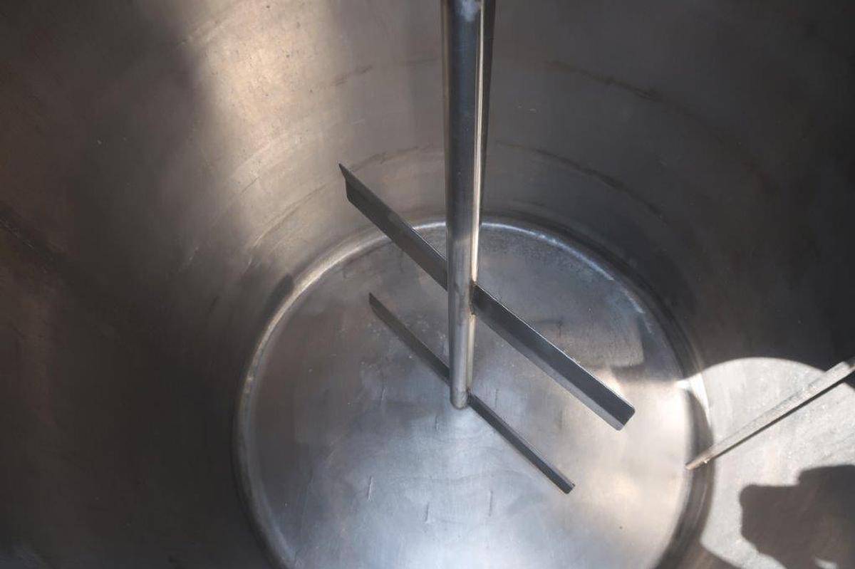 Used Unnico Dual Tank Electric Pasteurizing Mix Tanks, 150 Gallon Each