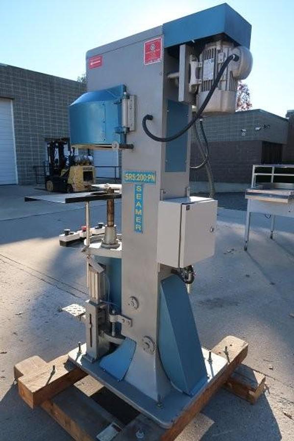 Used Bubber Semi-Automatic Can Seamer, 603 Diameter