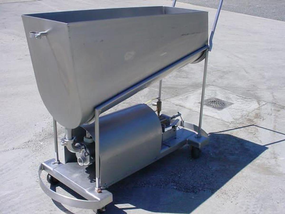 Used Colborne Single Piston Depositor/Pump Station, Air Operated-