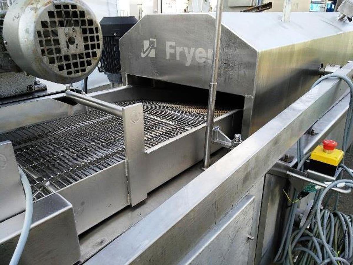 Used CFS All Stainless Continuous Fryer, 16 In. Wide Belt