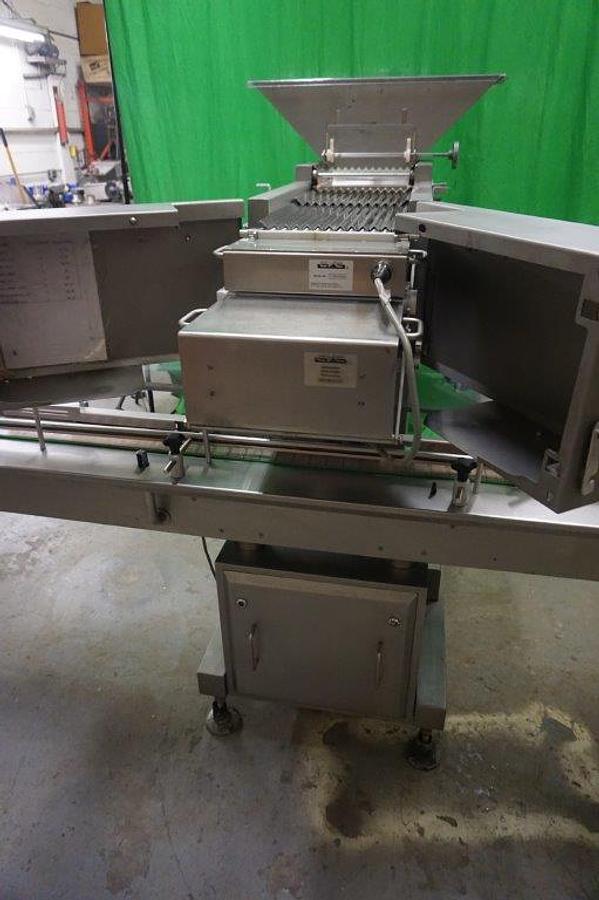 Used CVC 1220 Electronic Tablet/Capsule Channel Counter, with Conveyor