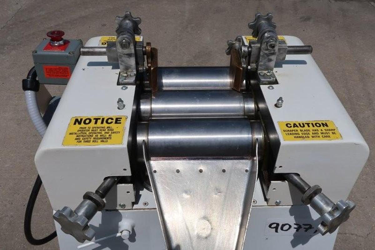 Used Charles Ross & Son Model 4X8TRM Three Roll Mill