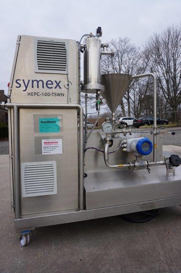 Used Symex HEPC-100 Inline Stainless Steel Homogenizer, Portable