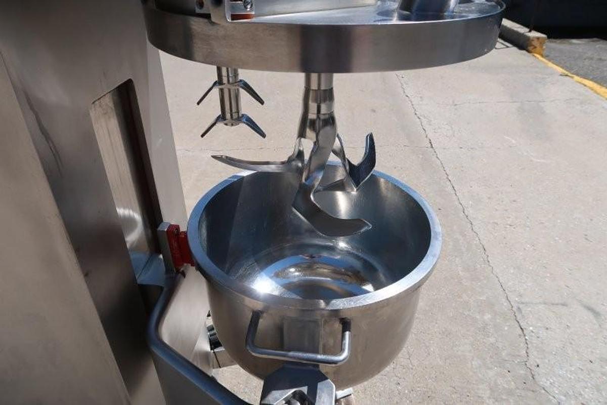 Used Collette Gral 25 Stainless Steel High Shear Mixer Granulator