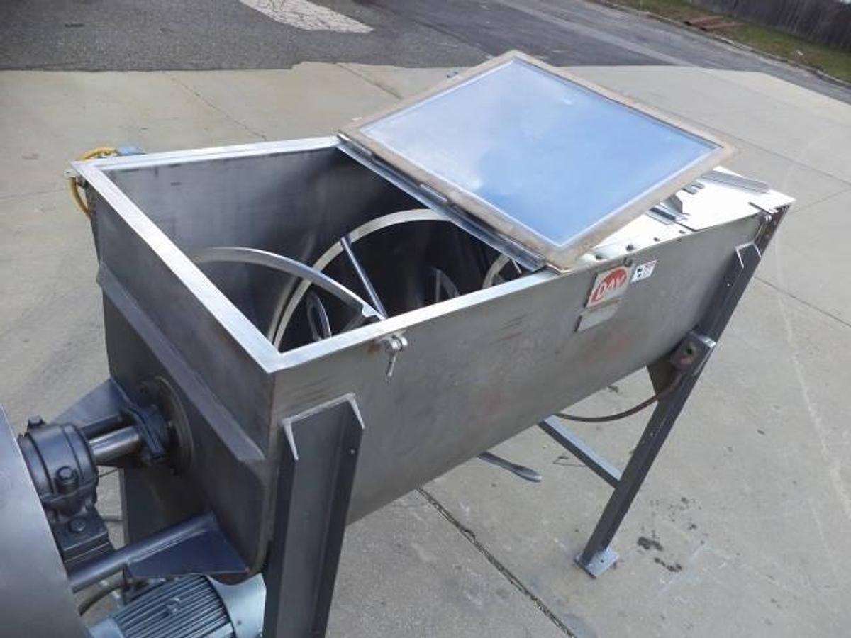 Used 36 Cu. Ft. Day Stainless Double Ribbon Blender, XP Motor