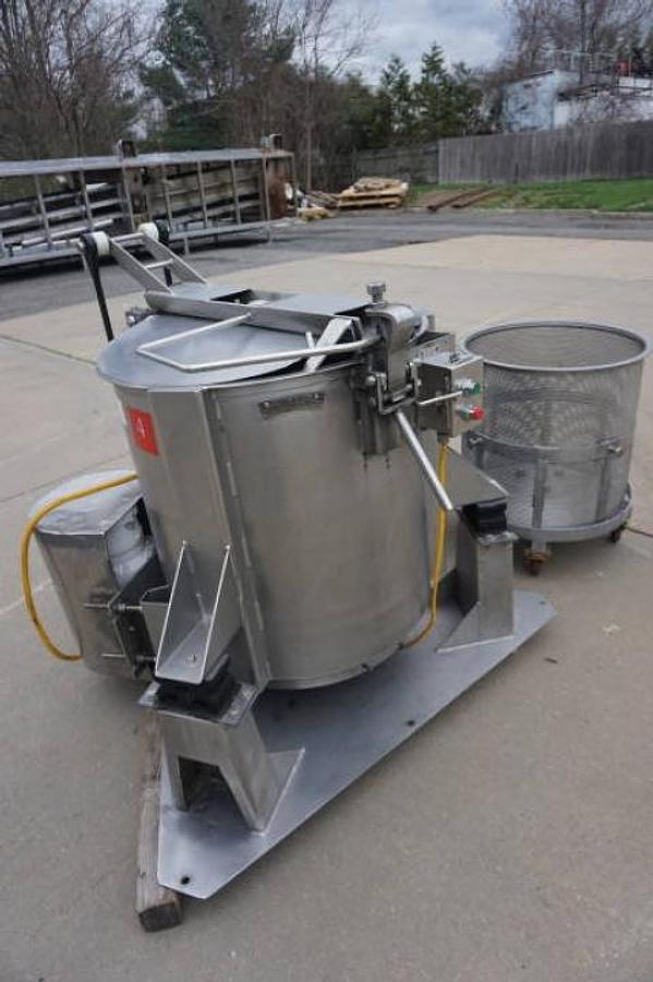 Used Brothers Legrow 200 Lb. SS Centrifugal Vegetable Spin Dryer