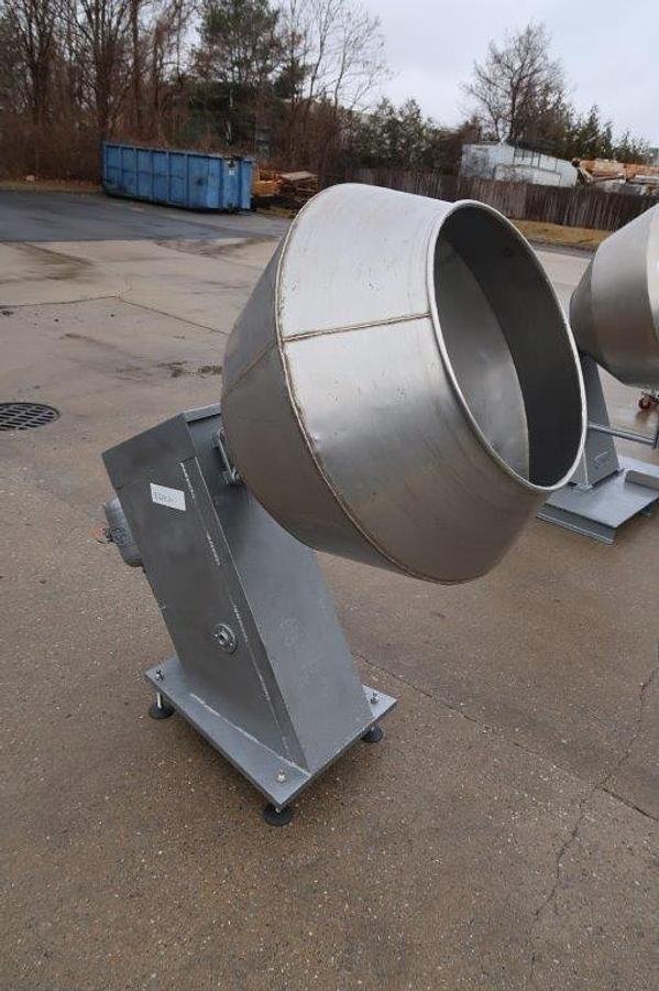 Used 34 In. Diameter Stainless Steel Coating Pan