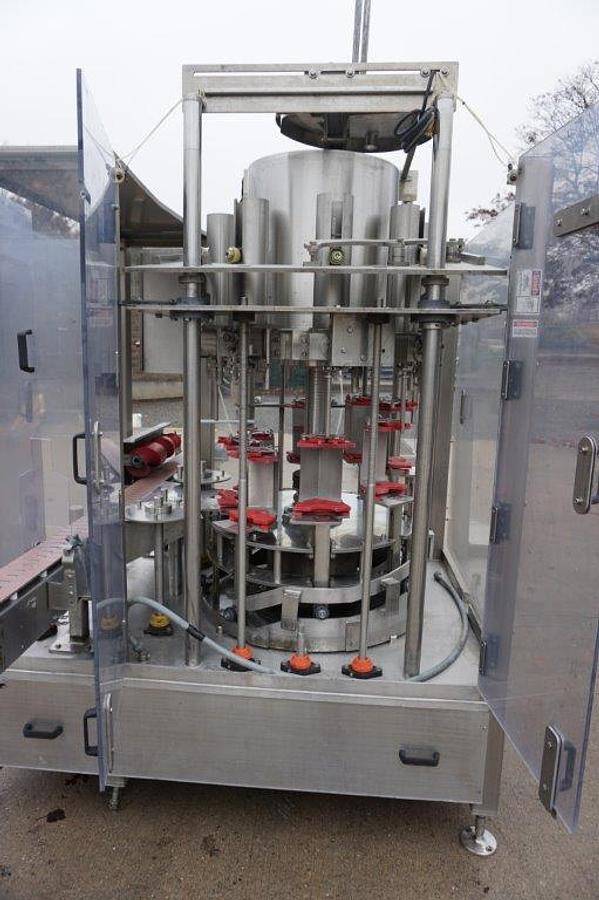 Used PackWest 8 Head Rotary Piston Filler, Large Pistons