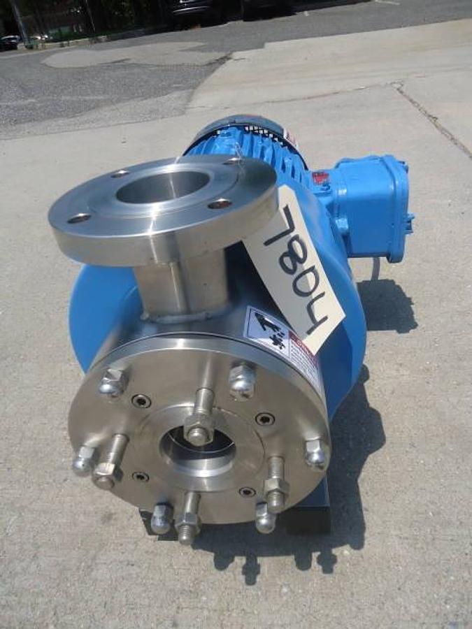Used Silverson 600ls Stainless Steel Inline High Shear Mixer, 30 Hp