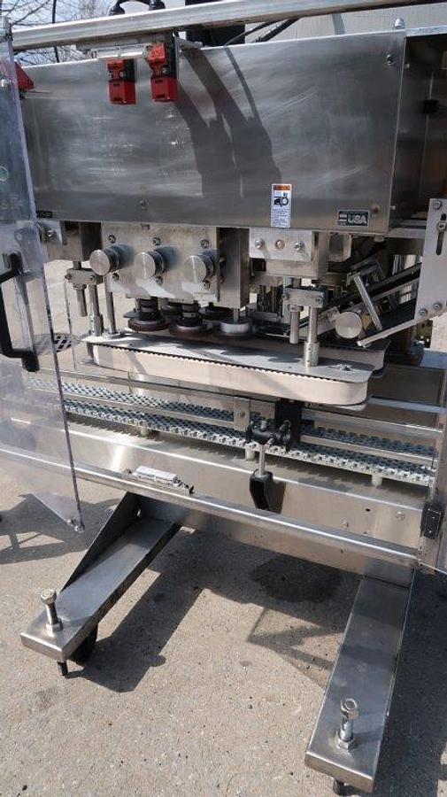 Used SureKap SK-6000-18 Six Spindle Capper, Portable