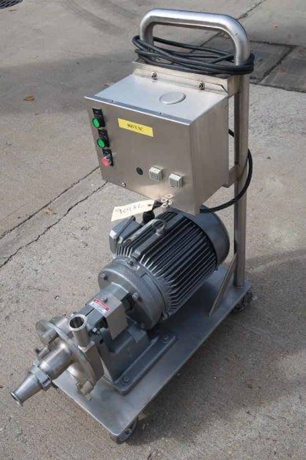 Used Fristam 7.5 HP Stainless Sanitary Centrifugal Pump