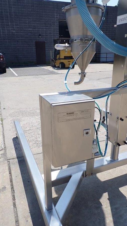Used Quadro Vac Sanitary Pneumatic Conveyor, Portable
