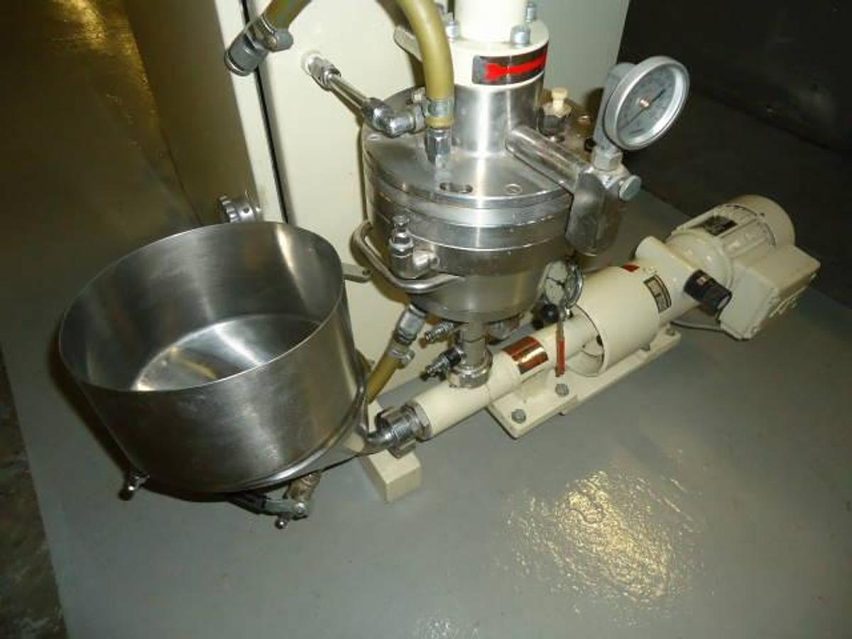 Used Fryma Ms12 Coball Mill, Jacketed