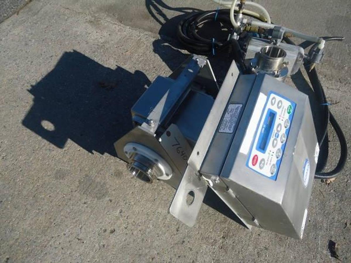 Used Loma Iq2 Pipeline Metal Detectors, 3 Inch Tri-Clamp Ports