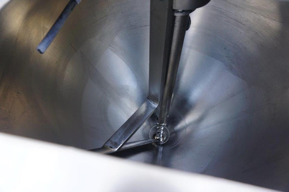Used All Fill Single Auger Powder Filler, Foot Switch Actuated 20 in. Stainless Steel Hopper with Lid