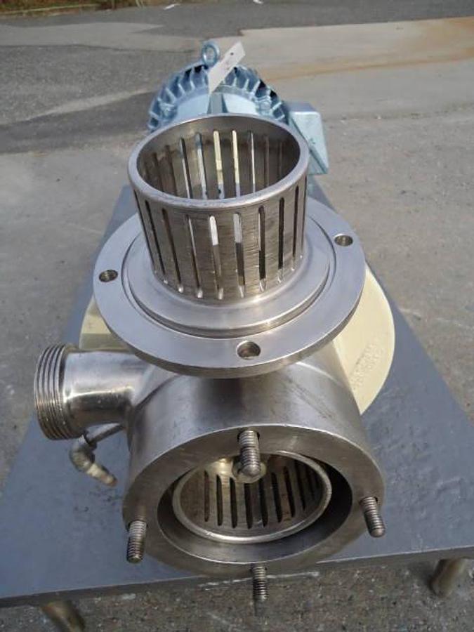 Used Waukesha “Sp” Inline Shear Pump/Emulsifier, 10 Hp