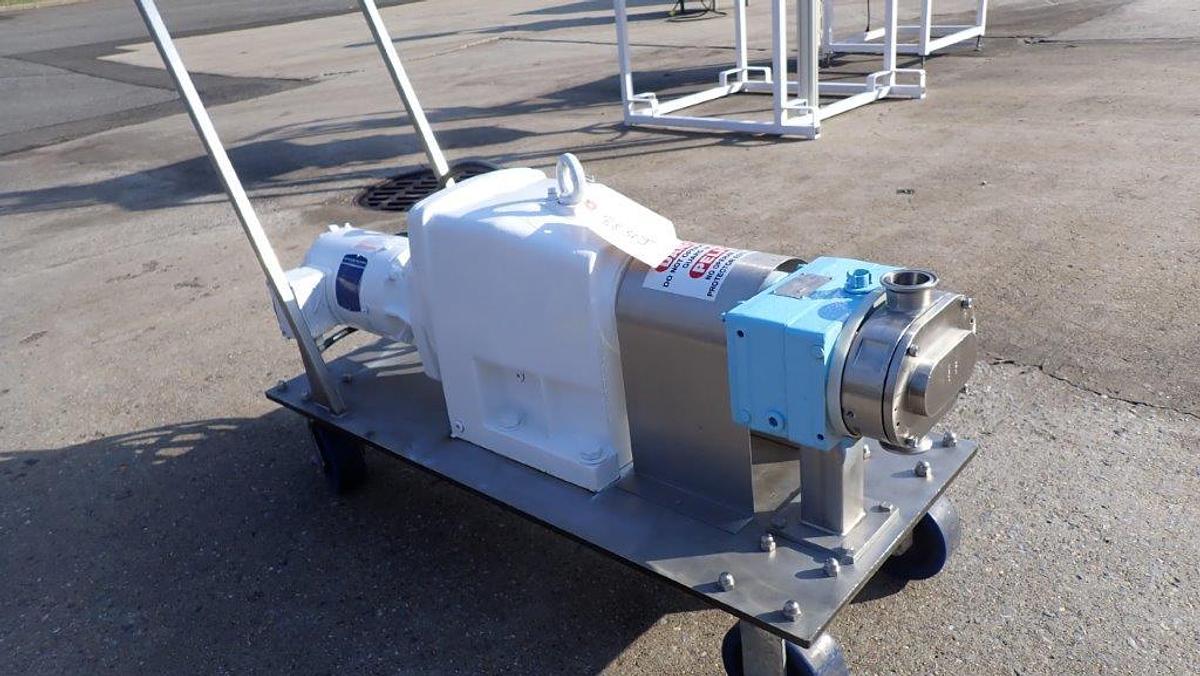 Used Fristam FKL15 SS Positive Displacement Pump, SS Base