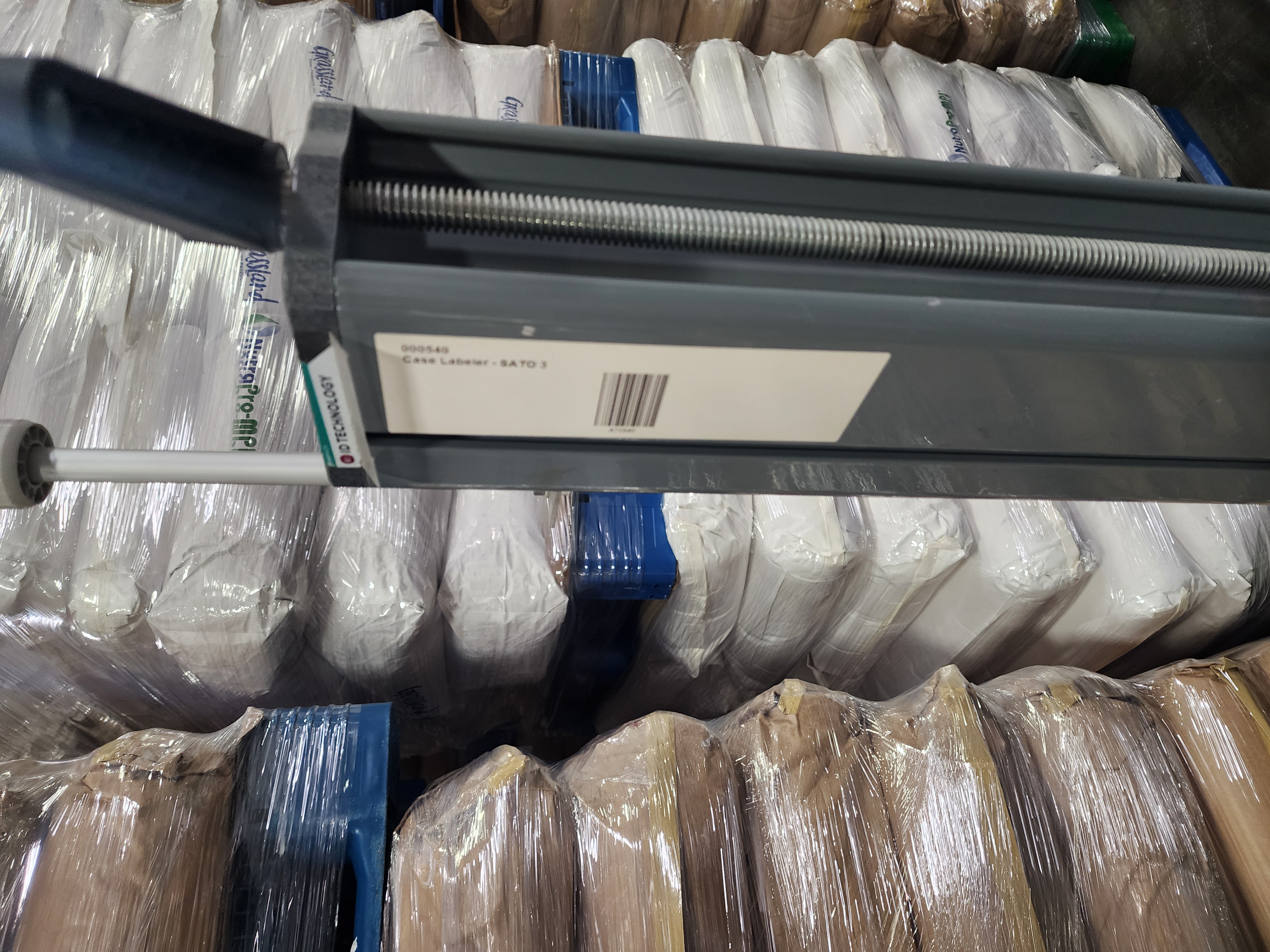 Used ID Technology Model 252 Automatic Label Printer Applicators, 8 Available