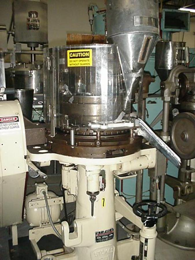 Used Stokes Bb2 33 Station Rotary Tablet Press