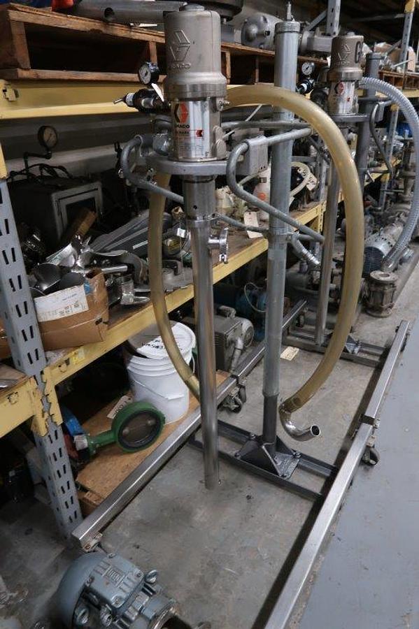 Used Graco Monark Air Powered Drum Pump, Portable