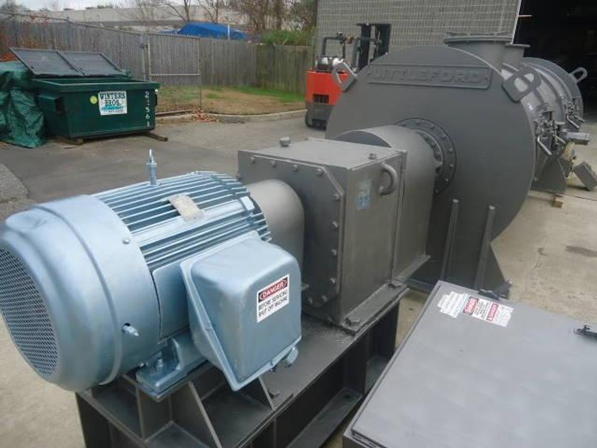 Used Littleford Fkm-4200d Plow Mixer With Choppers, 100 Hp